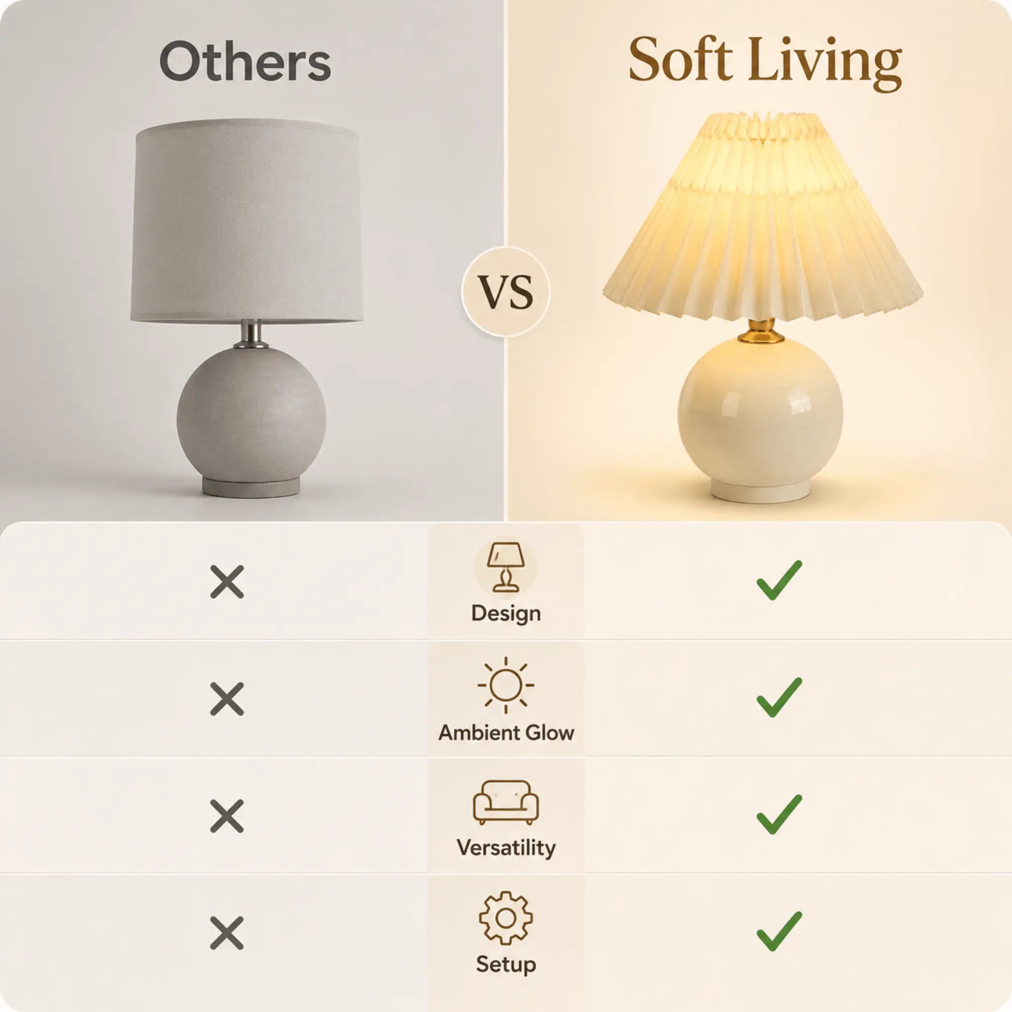 The Petal Shade Table Lamp