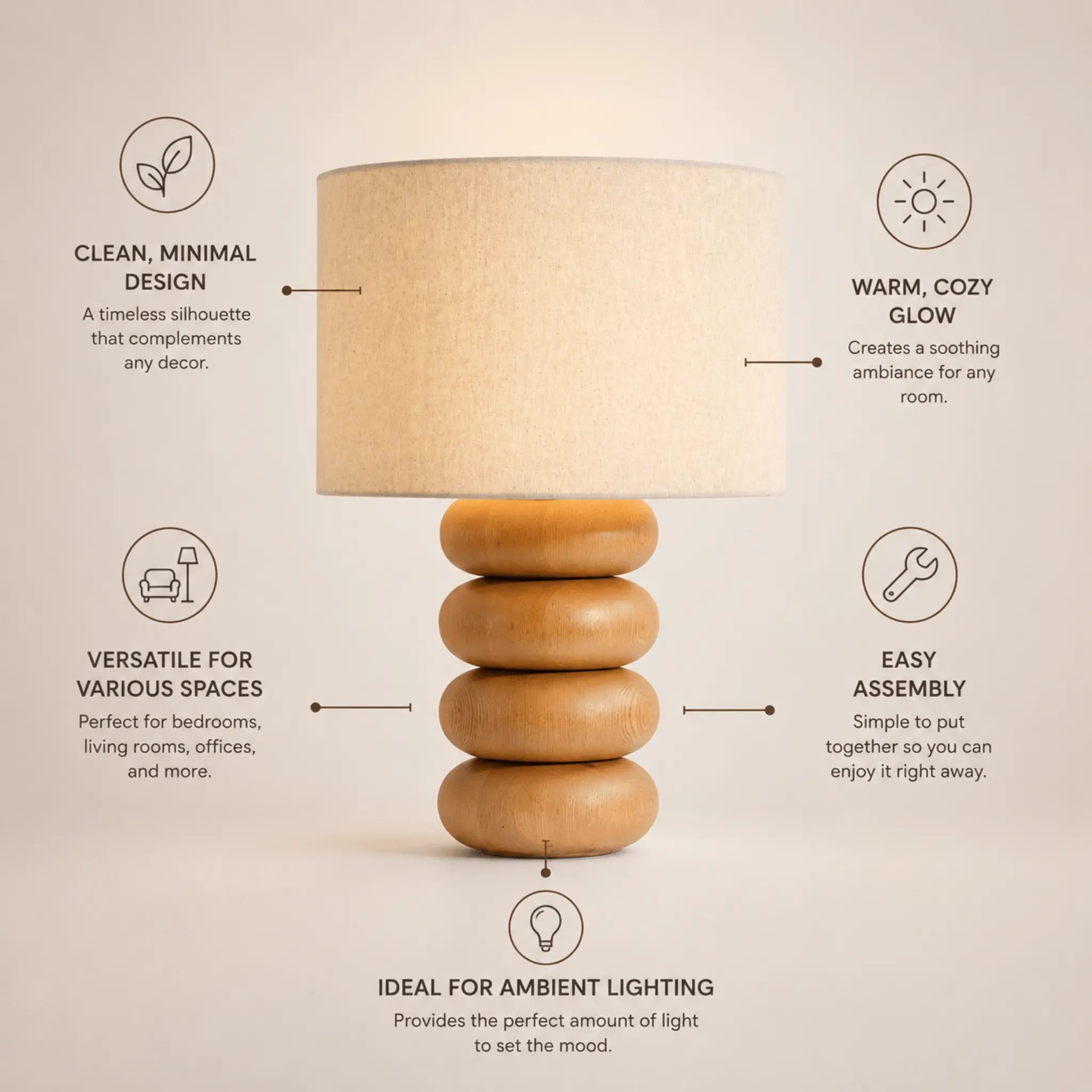 The Quiet Glow Table Lamp