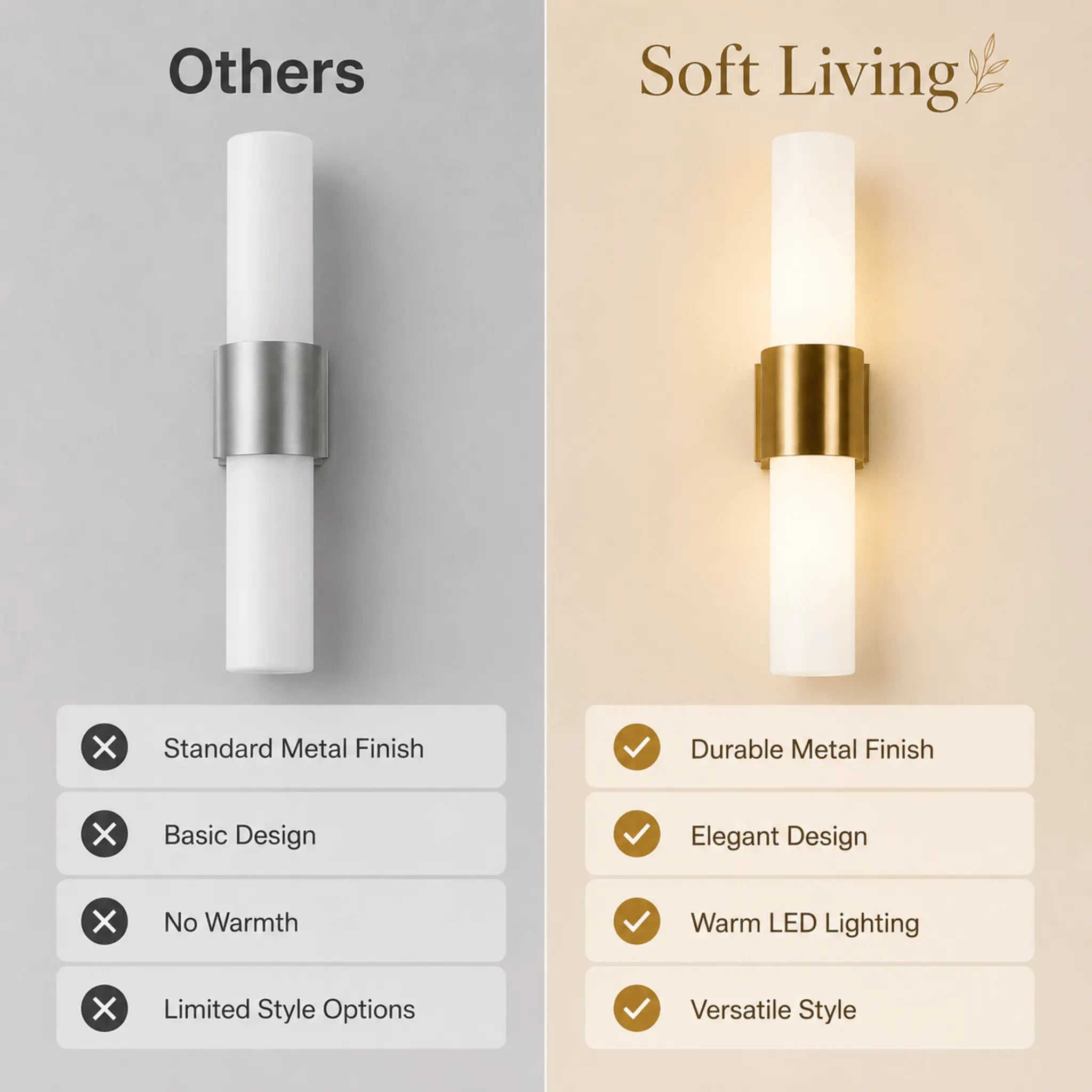 The Versailles Glass Sconce Light