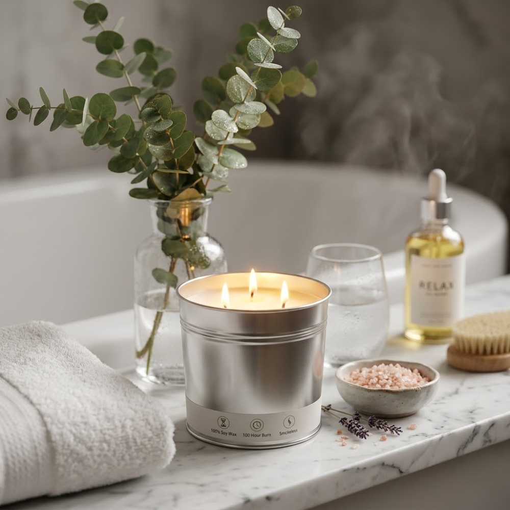 The Garden Candle — Summer Evenings in a Single Flame