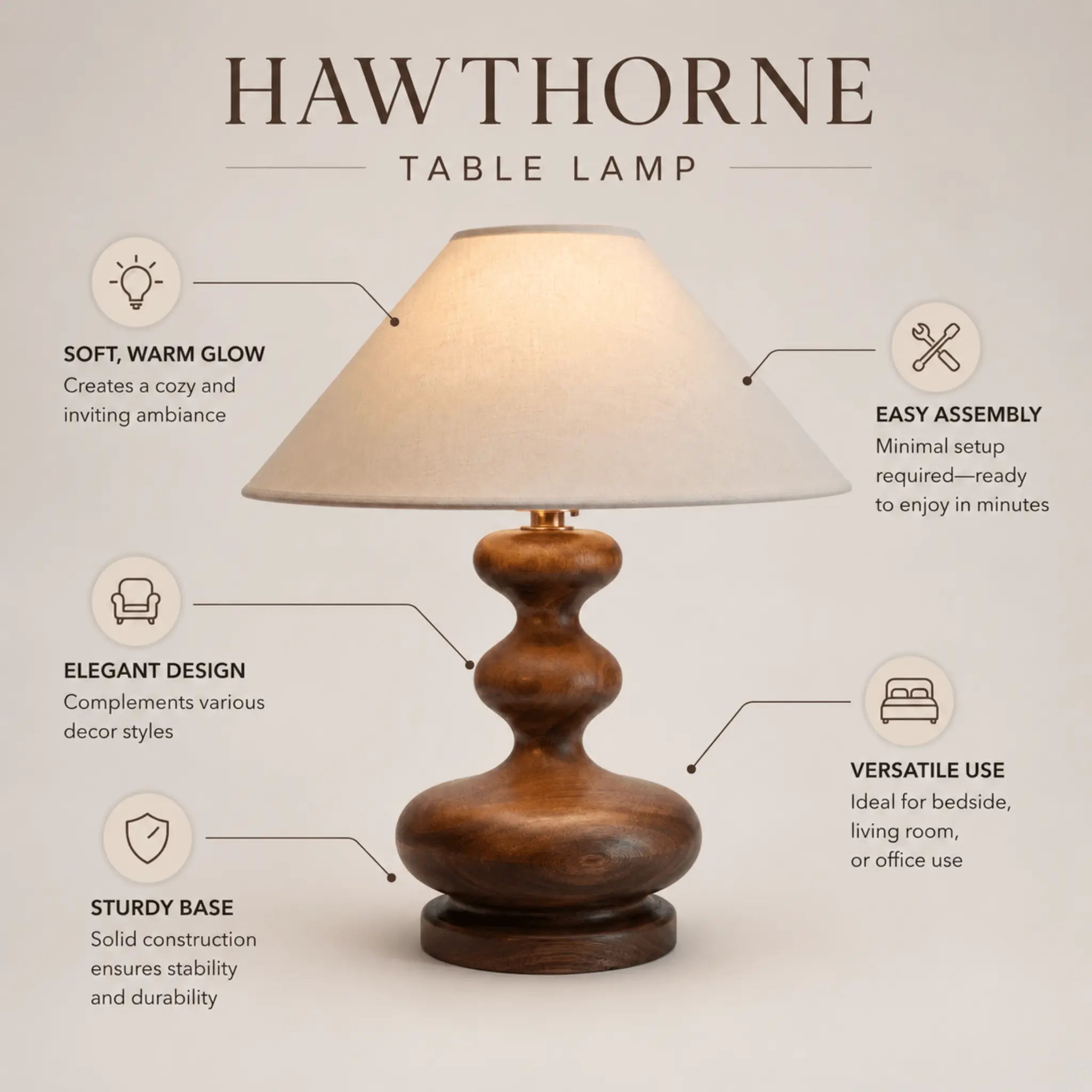 The Hawthorne Table Lamp