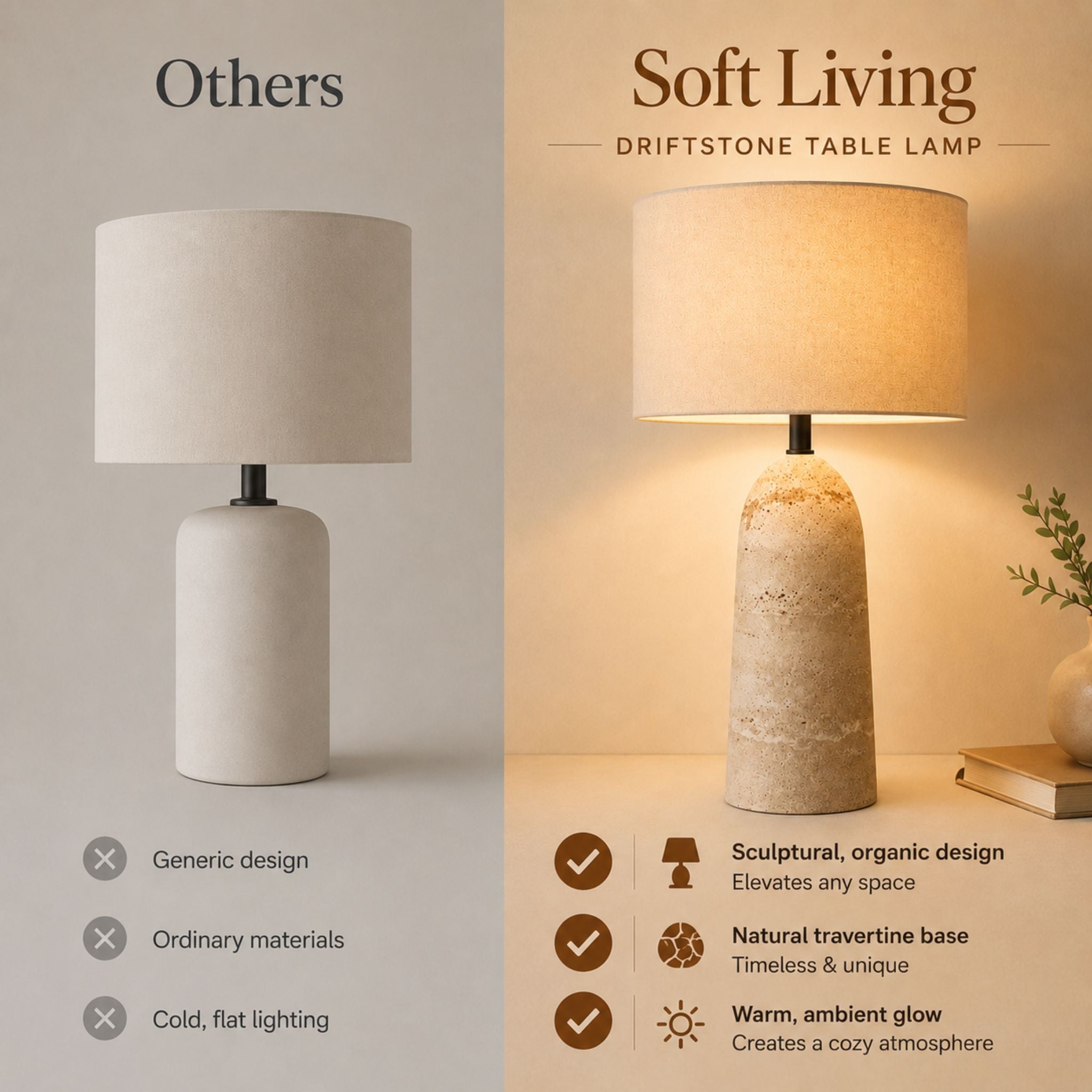 The Driftstone Table Lamp
