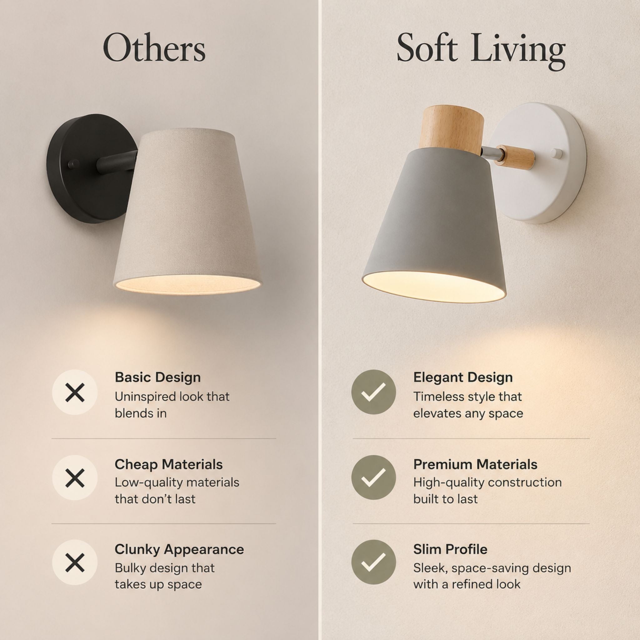 The Modern Timber Sconce