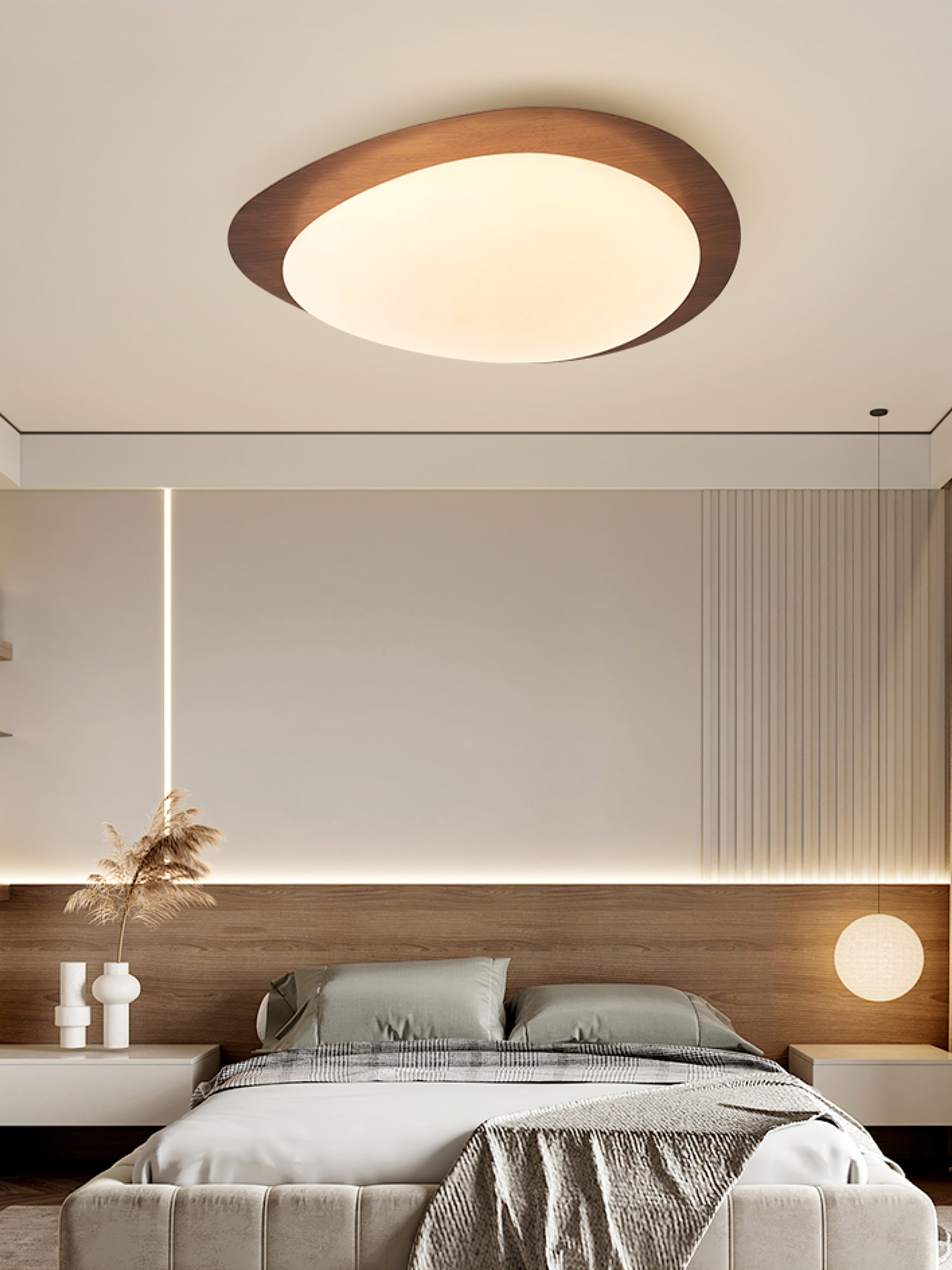 The Soft Pebble Ceiling Light