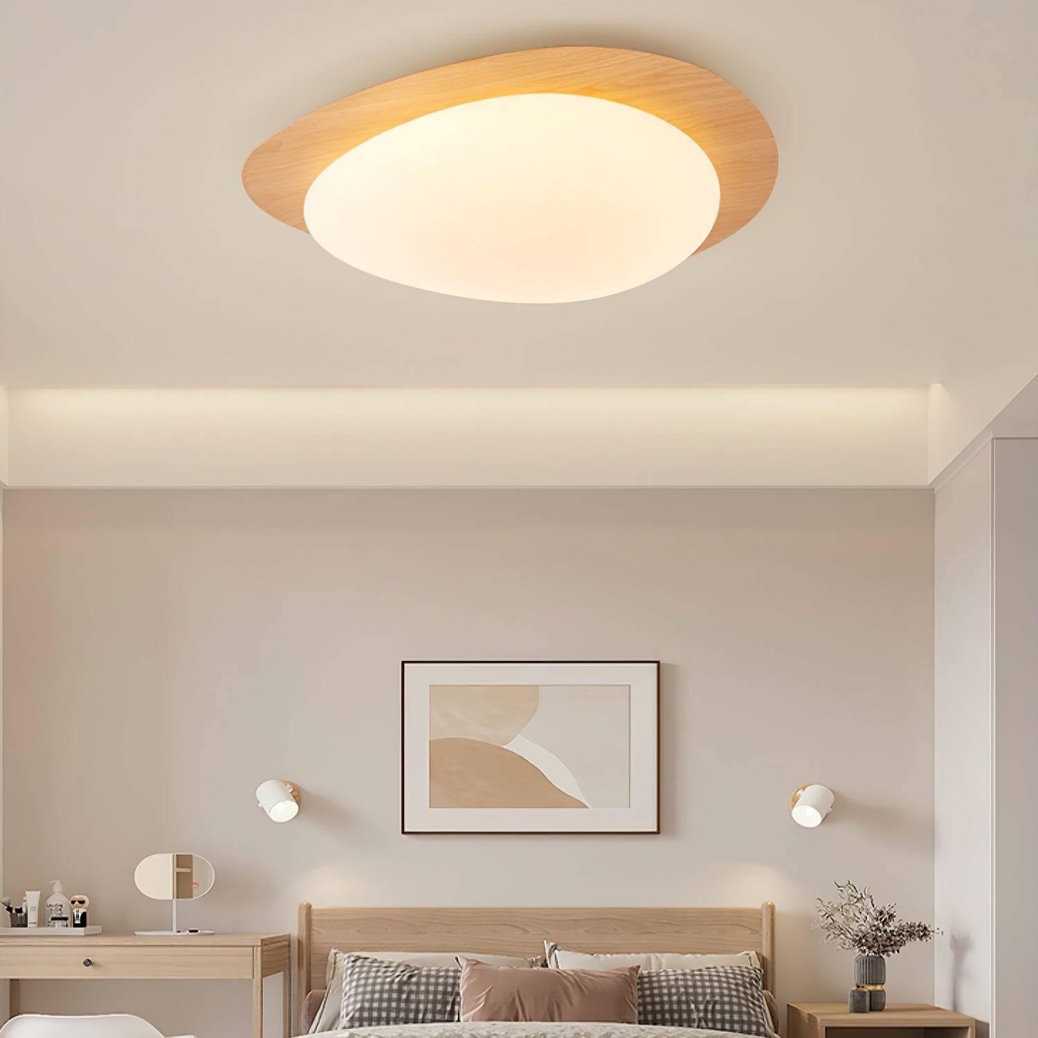 The Soft Pebble Ceiling Light
