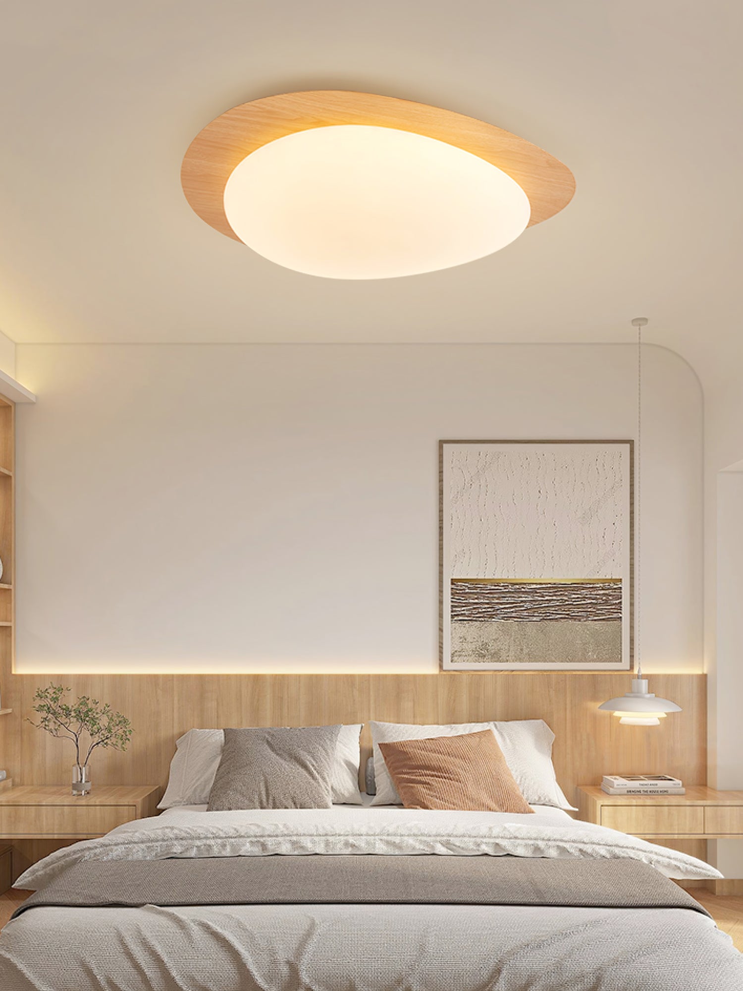 The Soft Pebble Ceiling Light