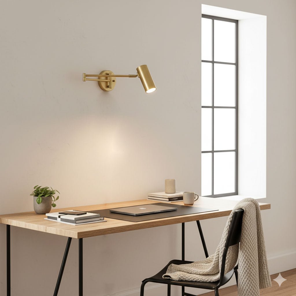 The Reading Swing Arm Sconce