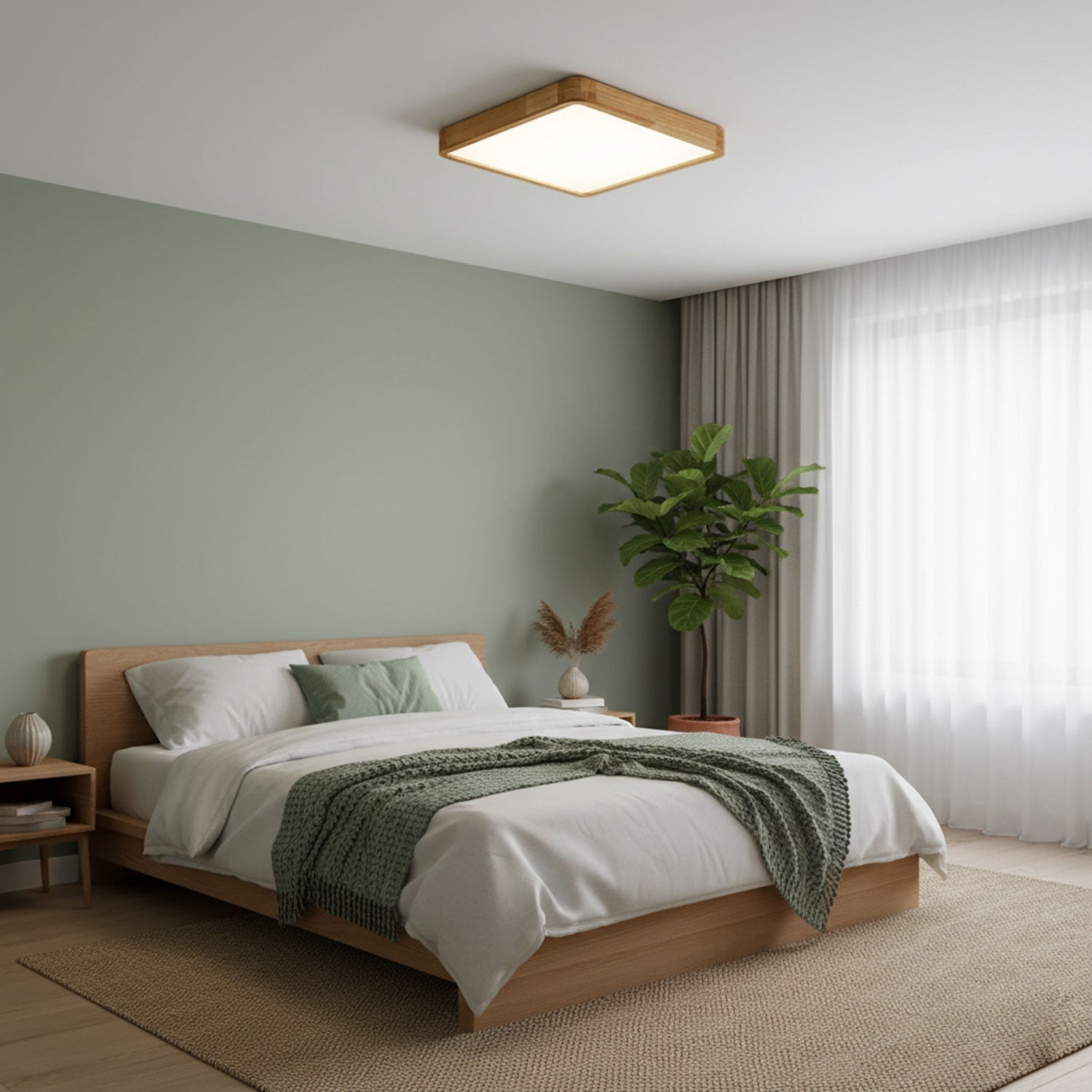 The Warm Geometry Ceiling Light