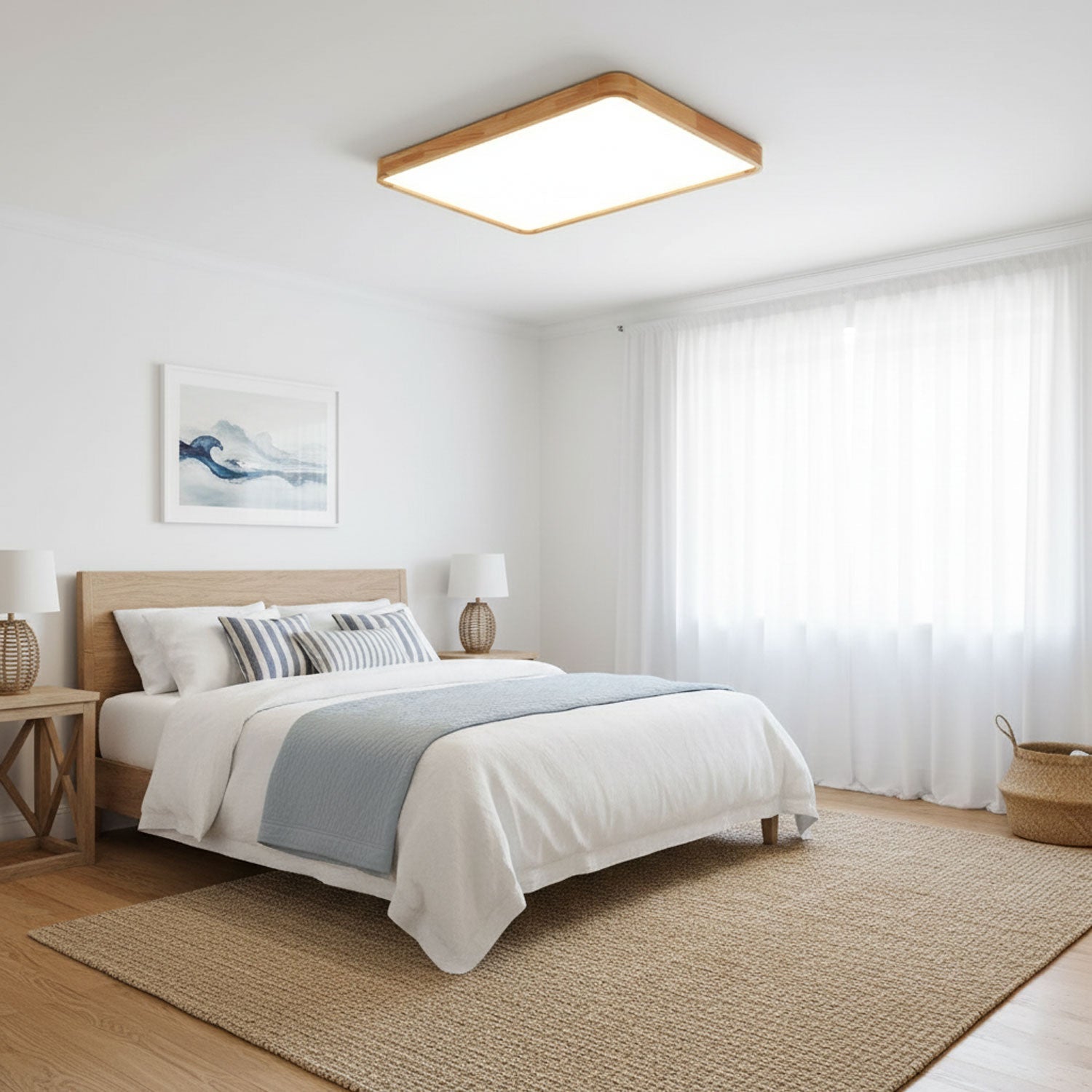 The Warm Geometry Ceiling Light