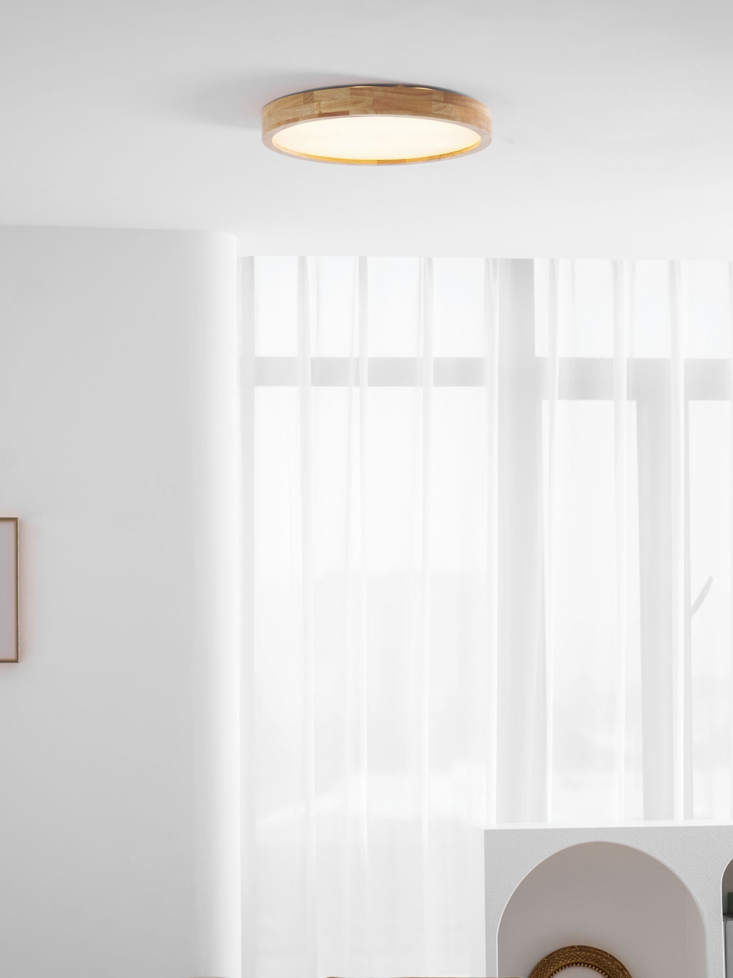 The Warm Geometry Ceiling Light