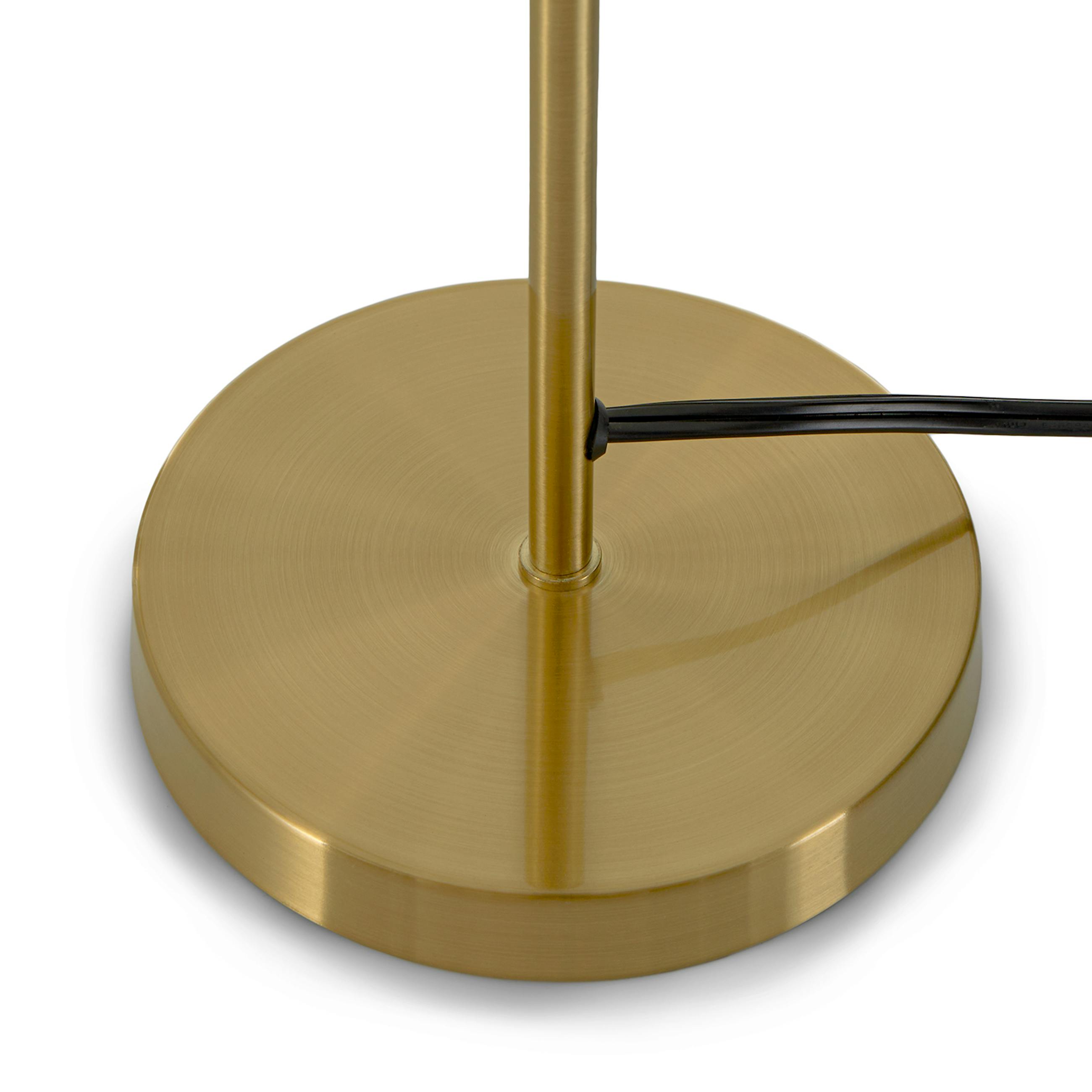 The Warm Glow Brass Lamp