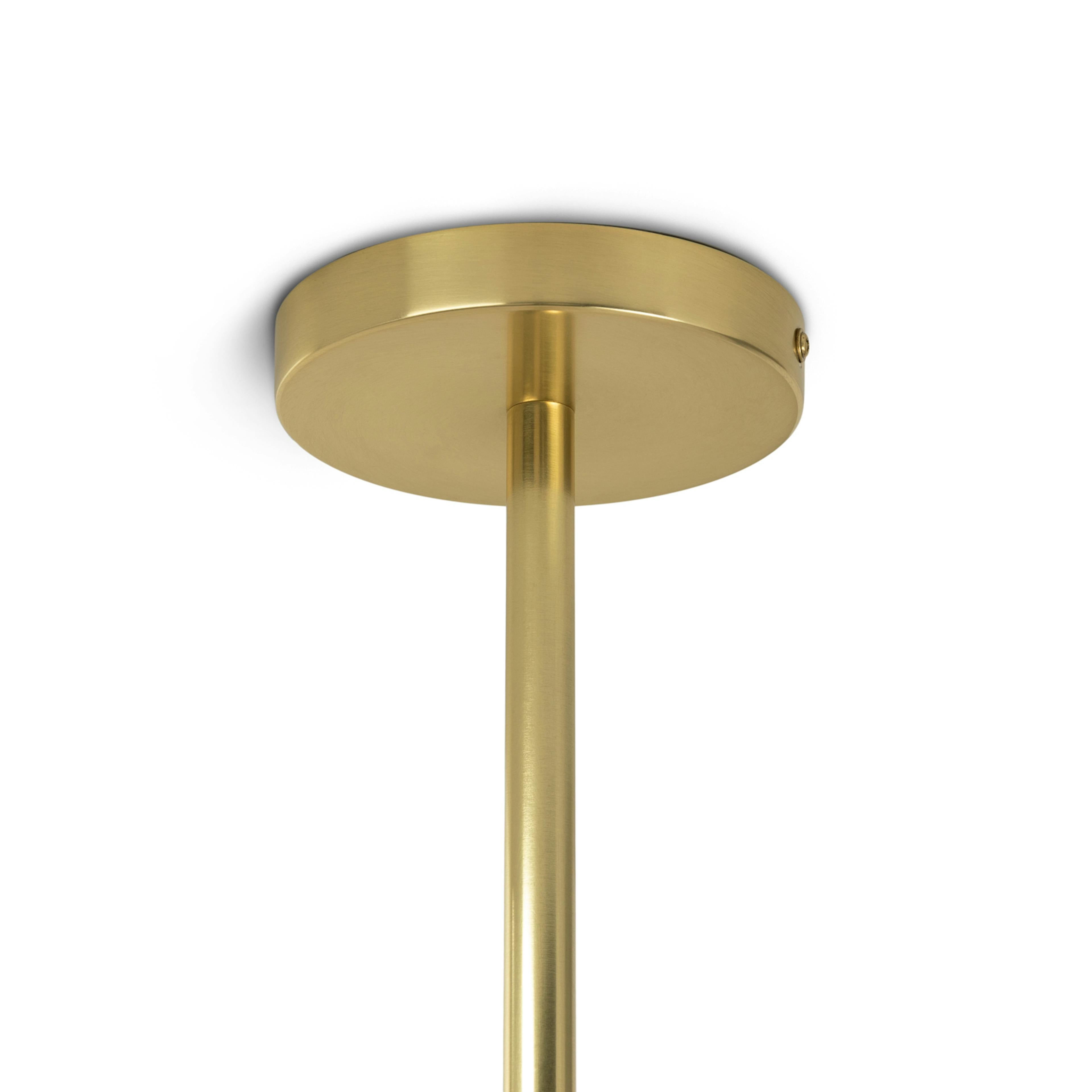 The Finished Room Brass Chandelier