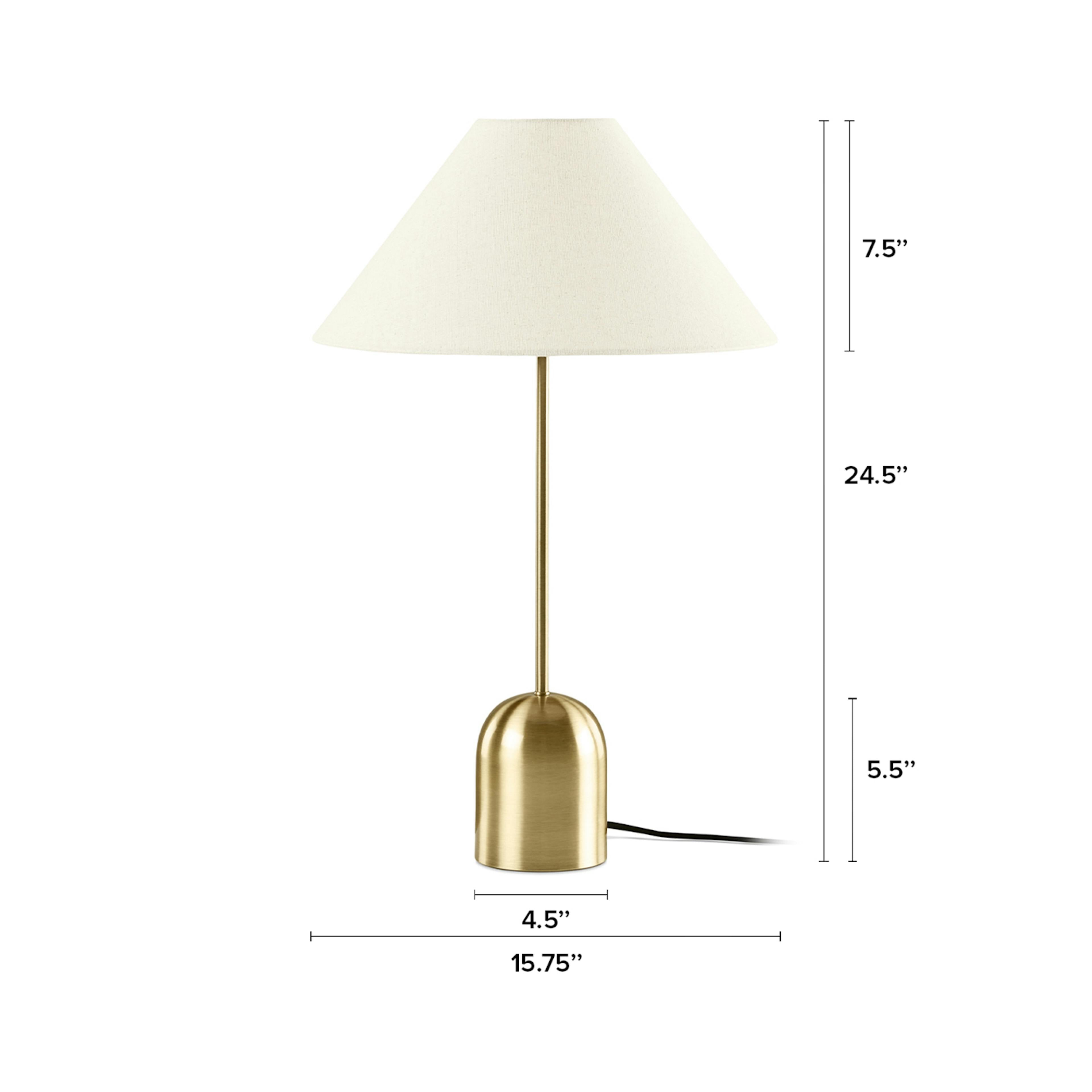 The Warm Brass Table Lamp