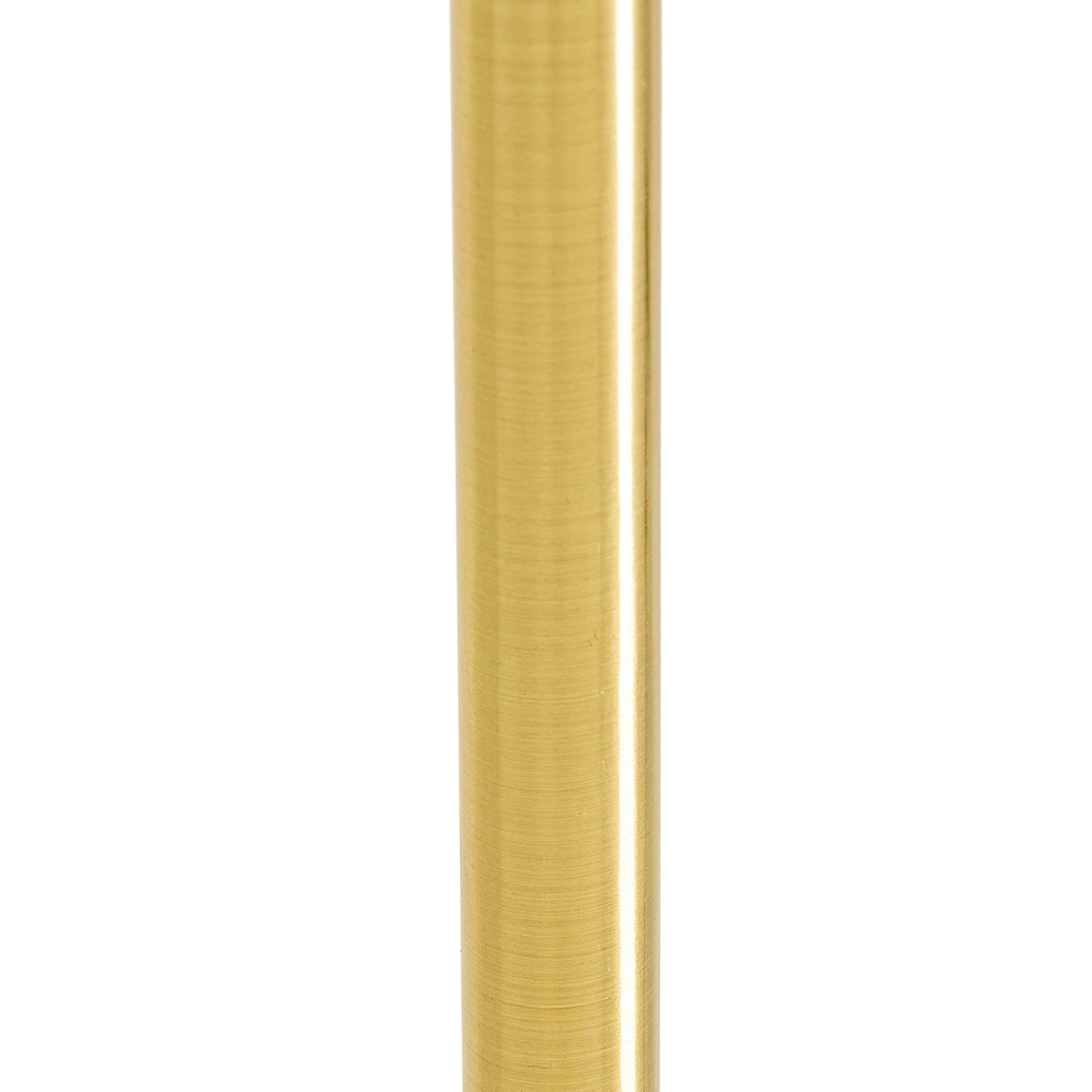 The Corner Glow Brass Floor Lamp