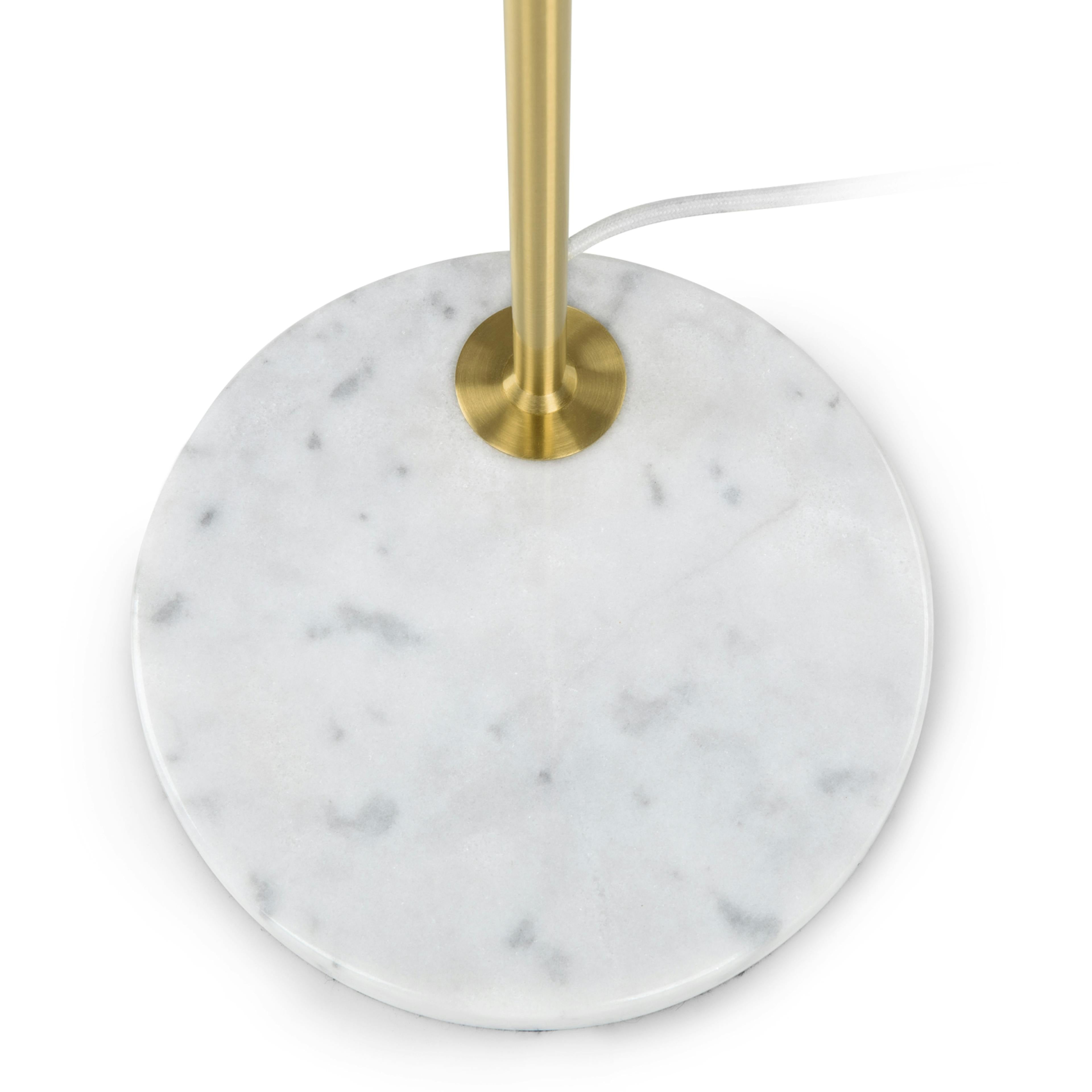 The Reading Corner Brass Floor Lamp