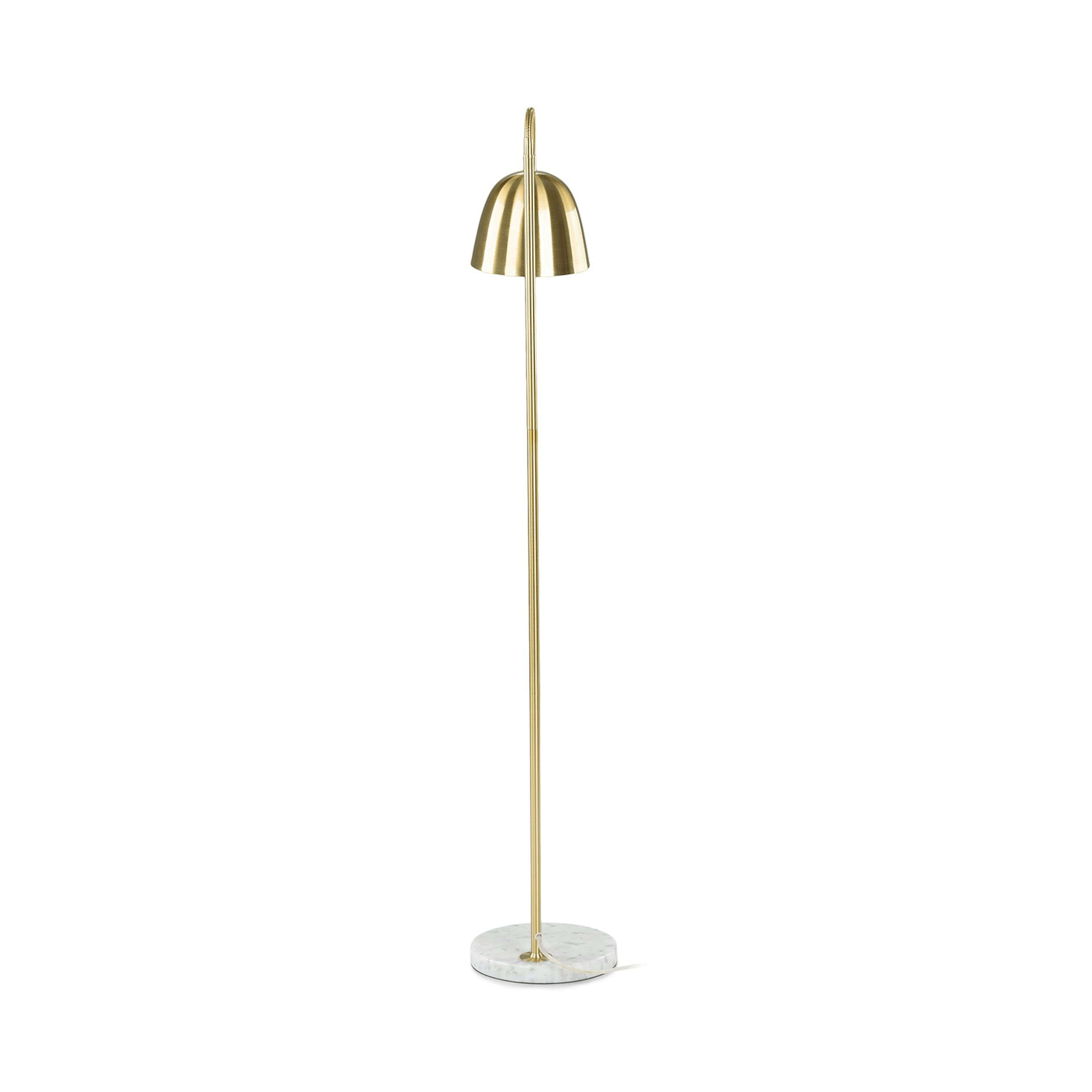 The Reading Corner Brass Floor Lamp
