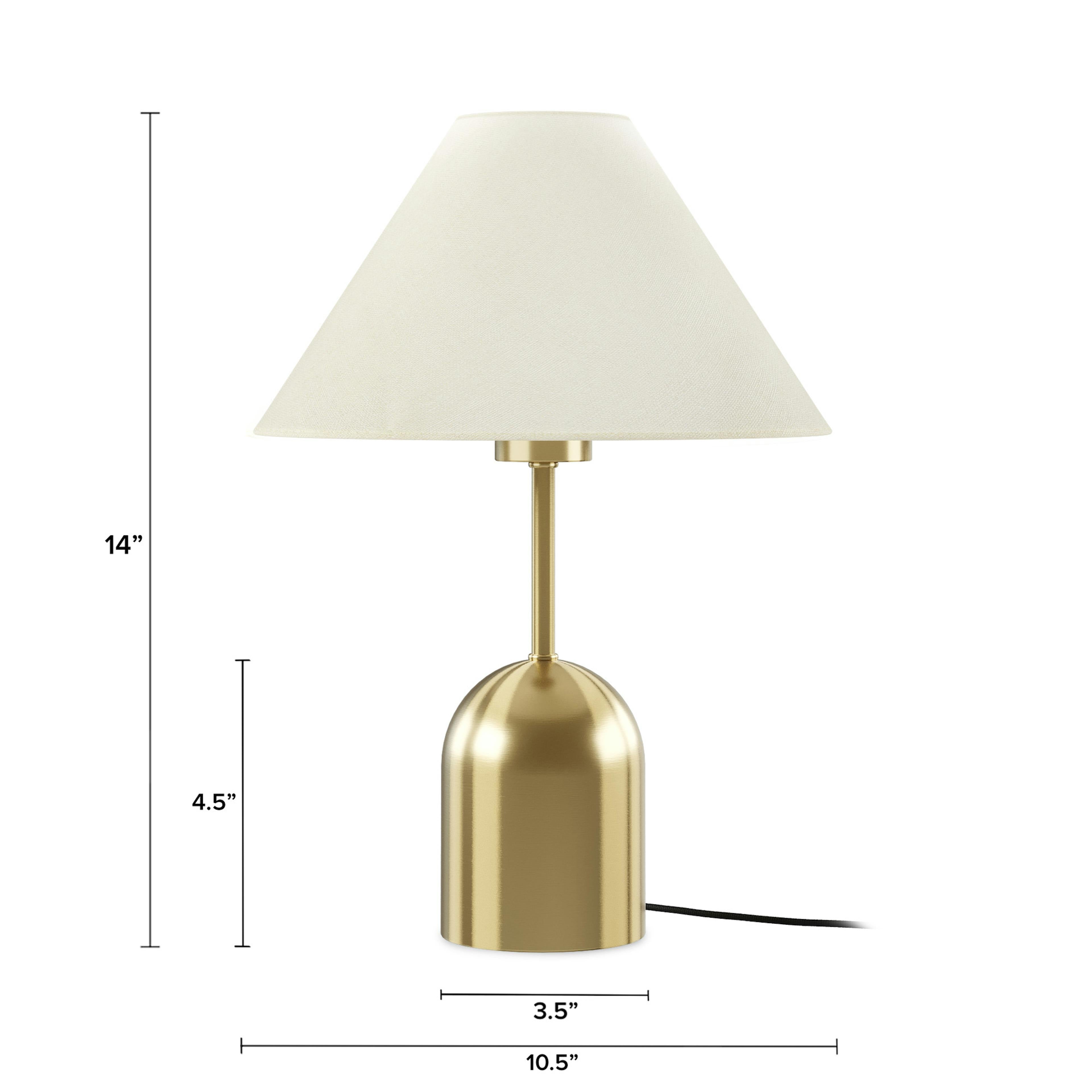 The Warm Glow Brass Table Lamp