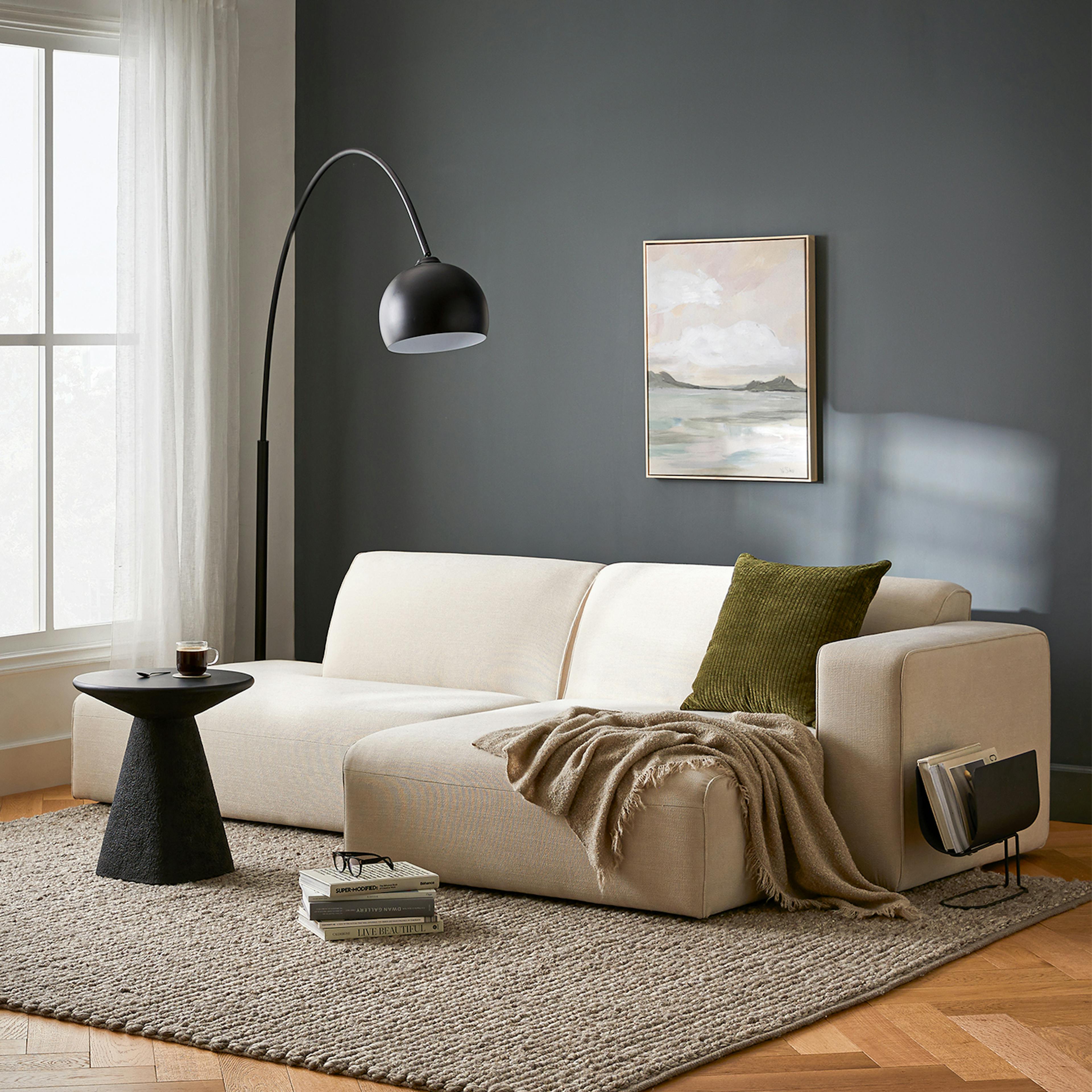 The Sculpted Arc Floor Lamp