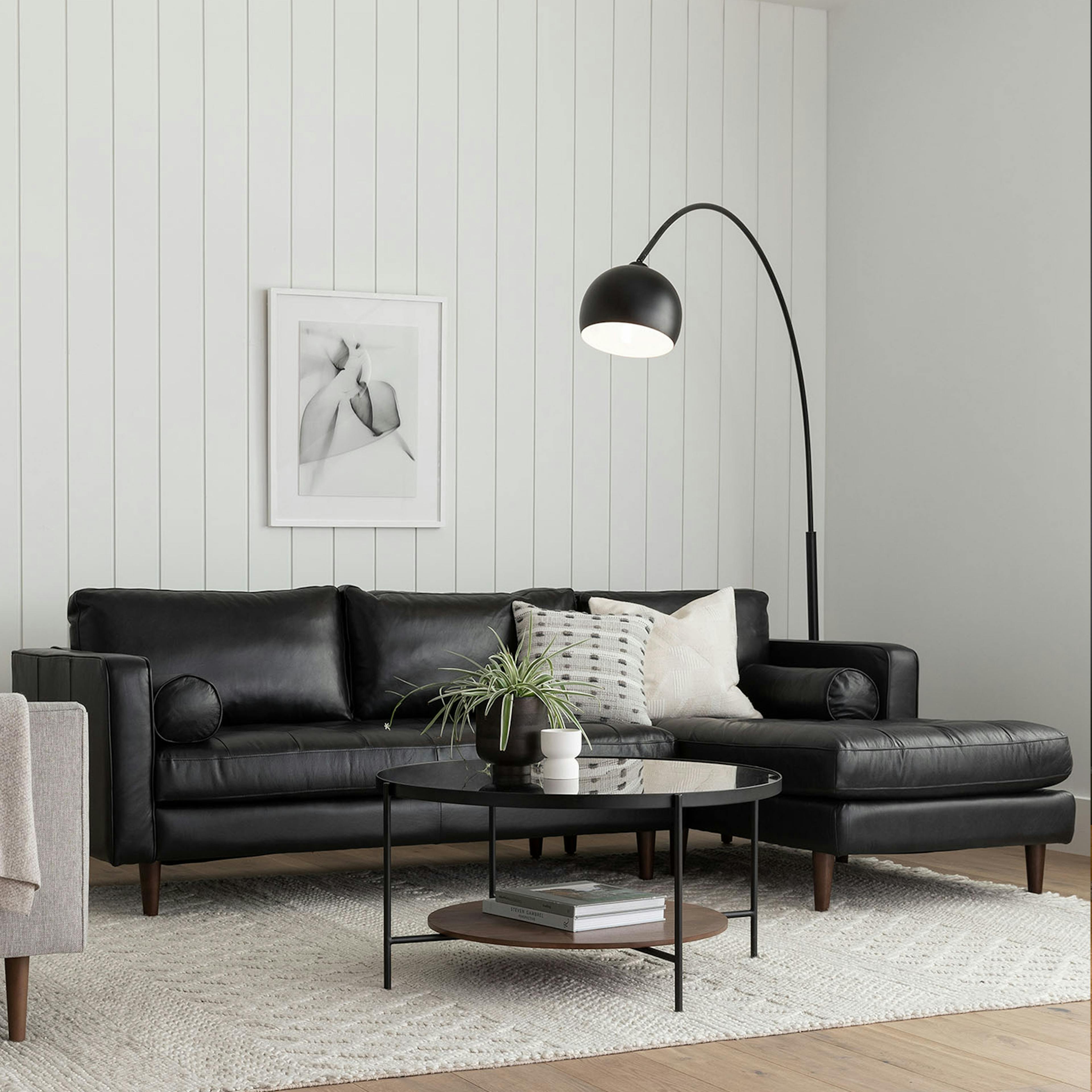 The Sculpted Arc Floor Lamp