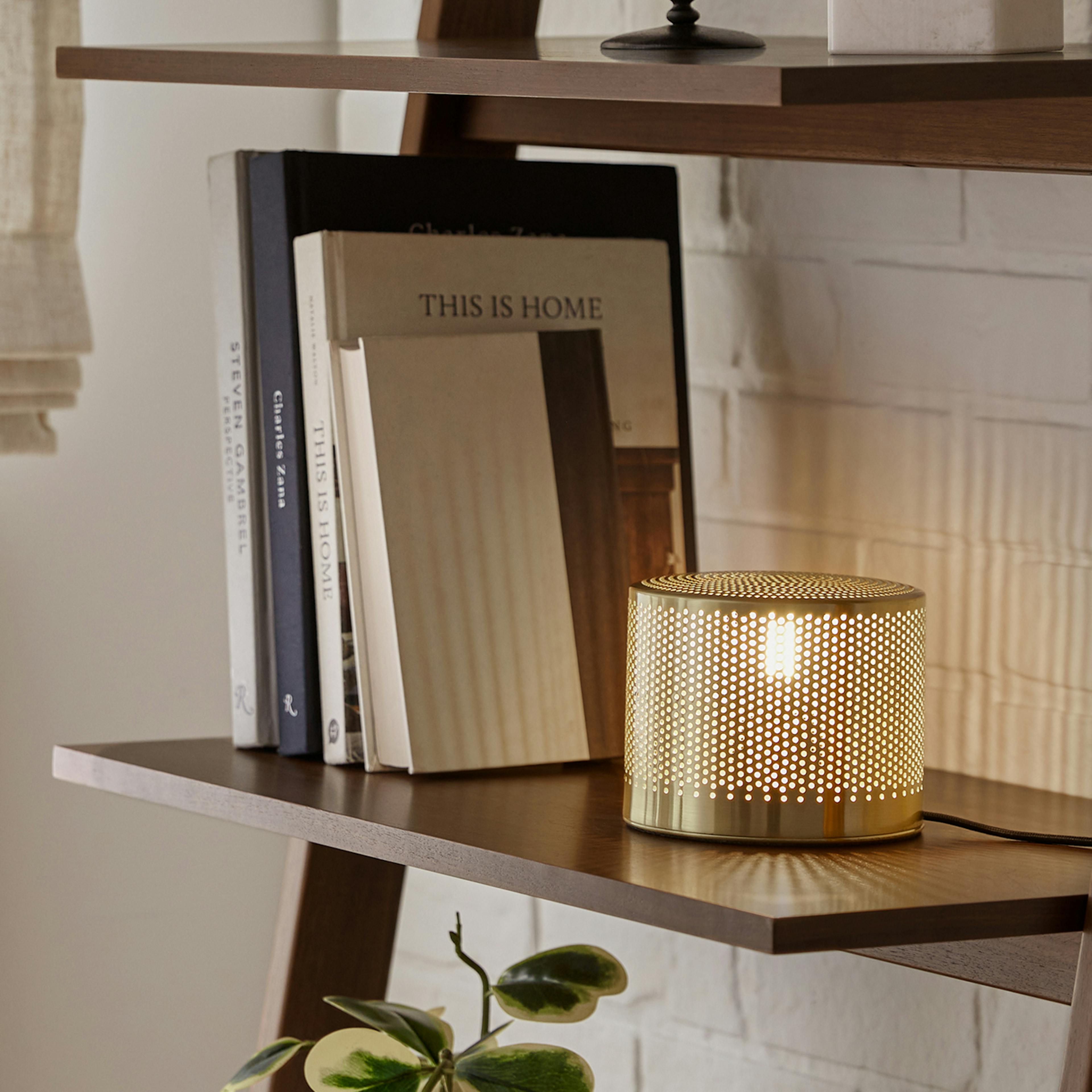 The Twinkle Brass Accent Lamp