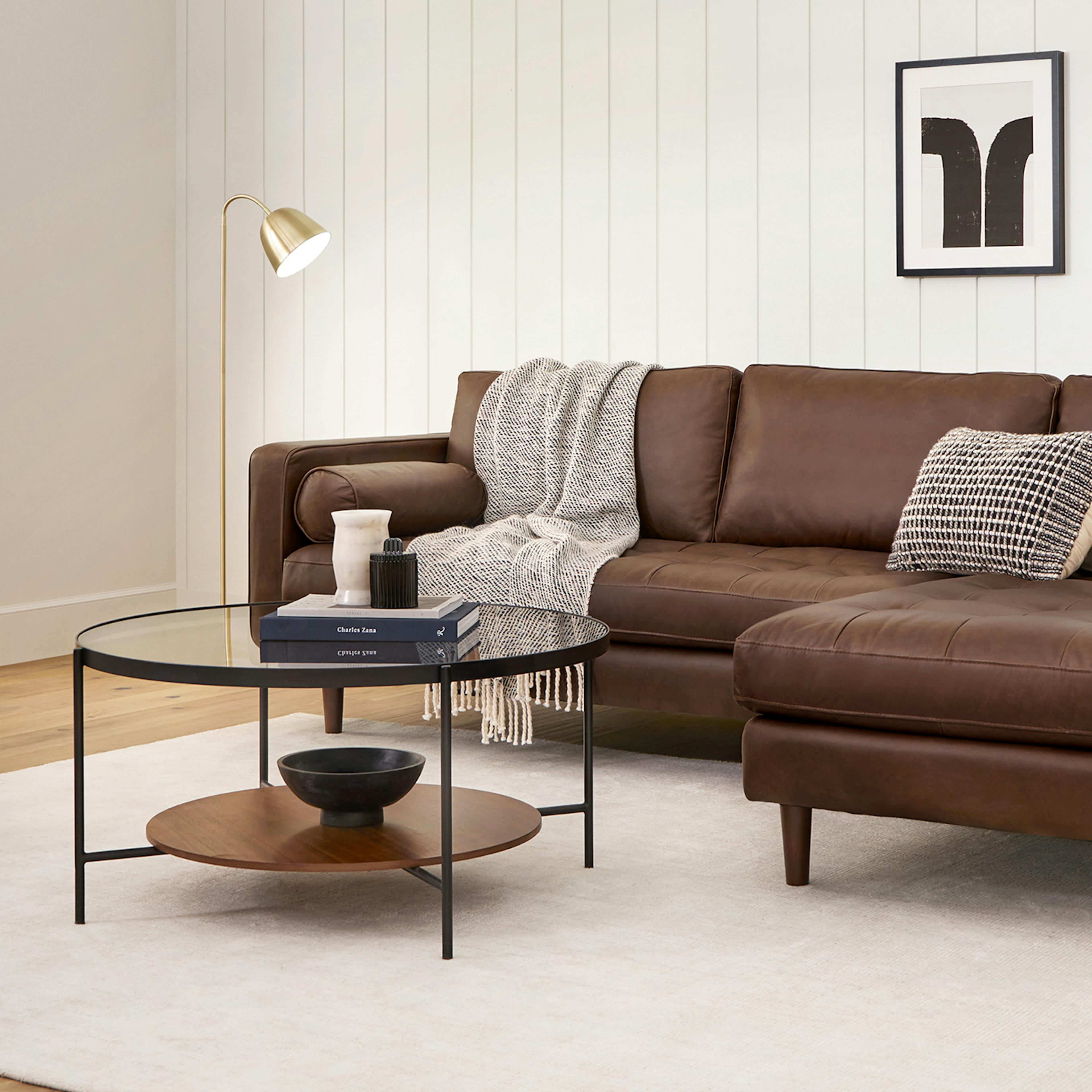 The Reading Corner Brass Floor Lamp