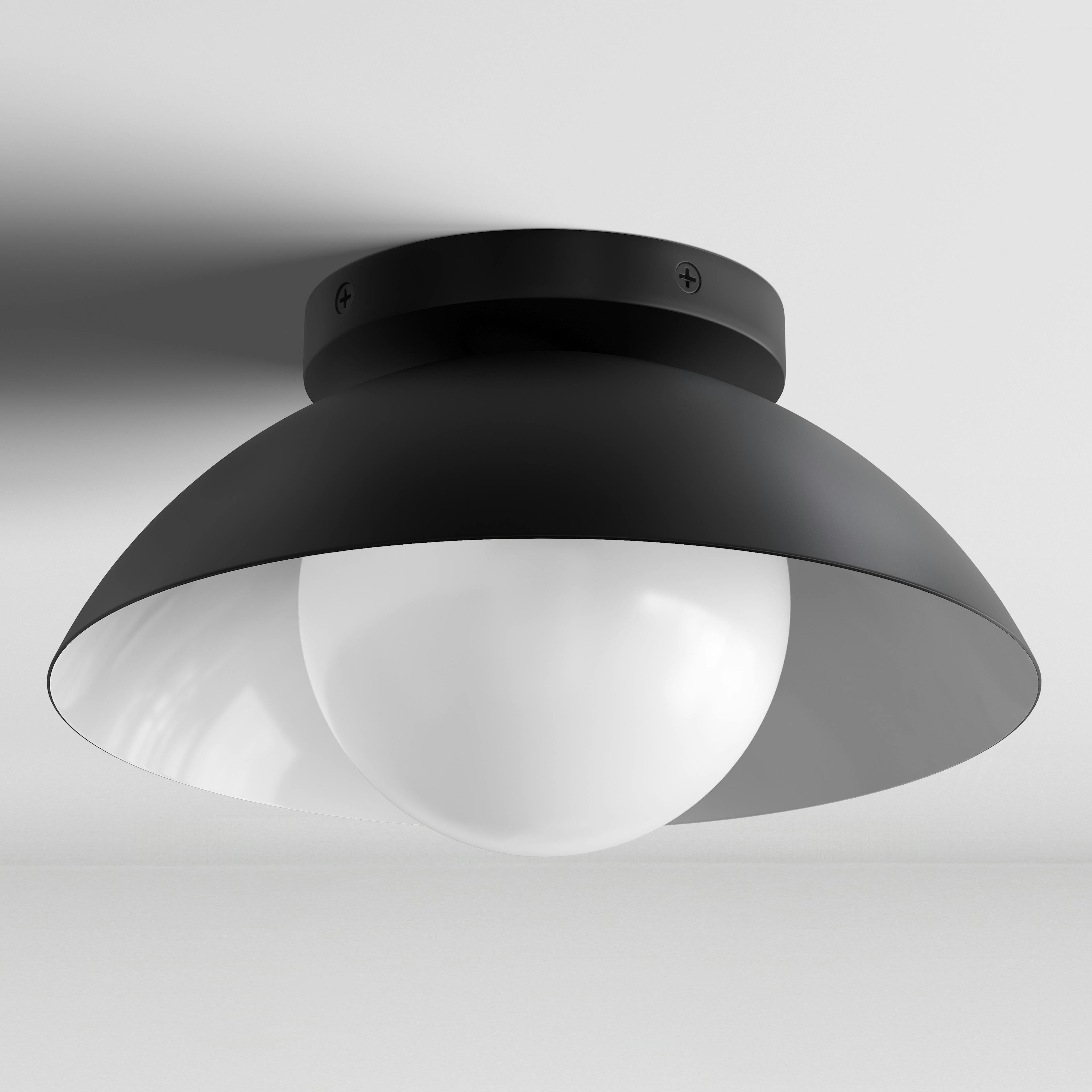 The Soft Glow Flushmount Light
