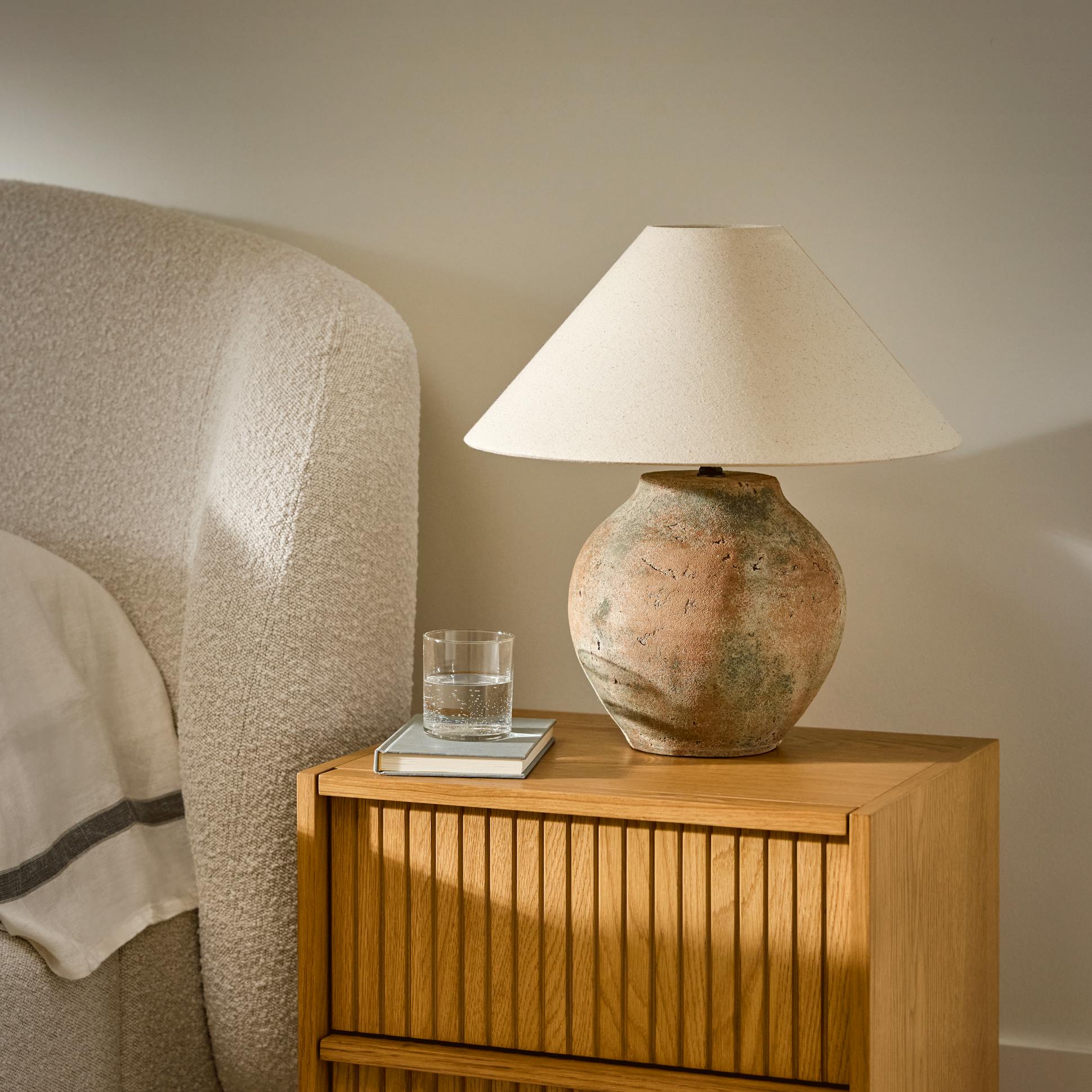 The Quiet Stoneware Lamp