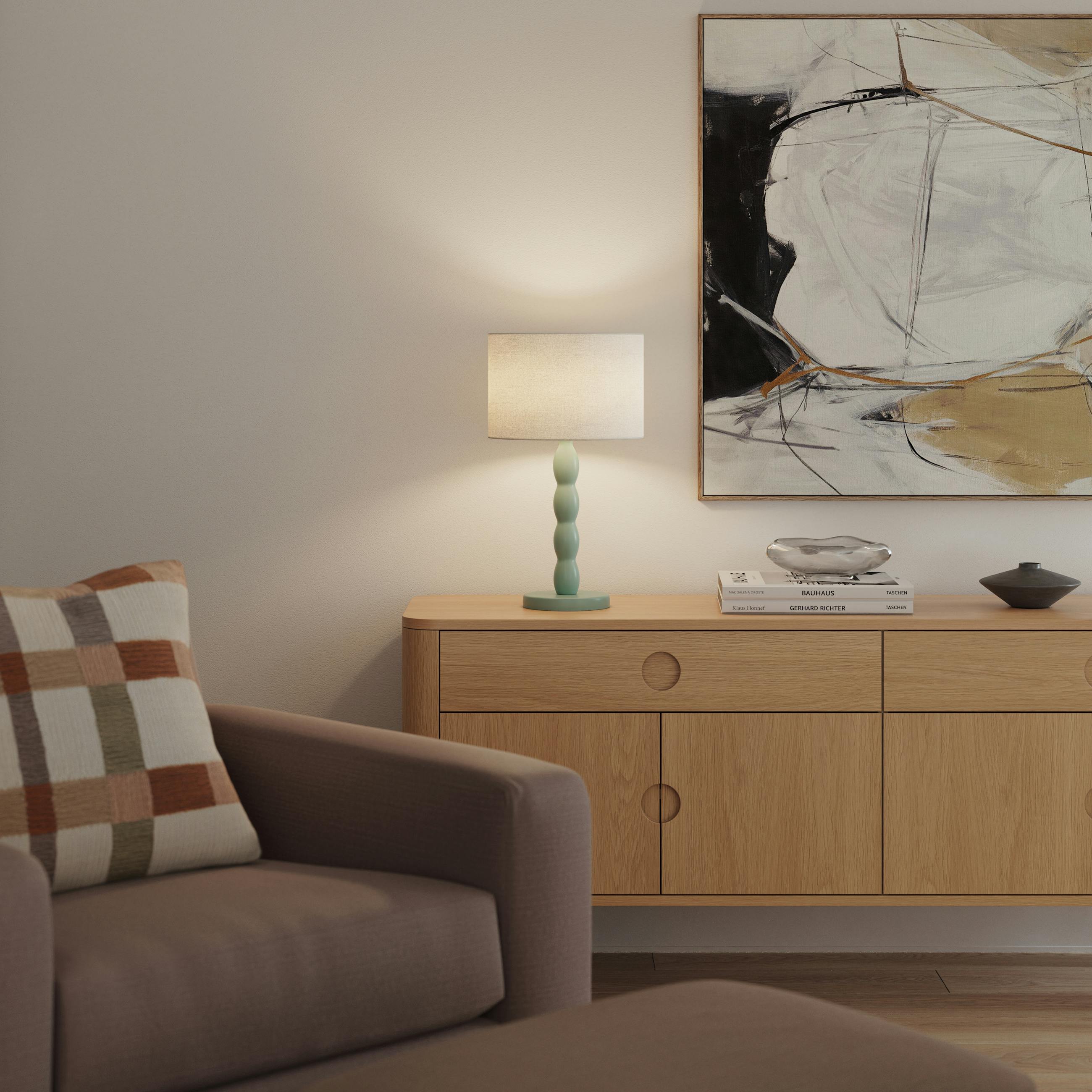 The Muted Green Table Lamp