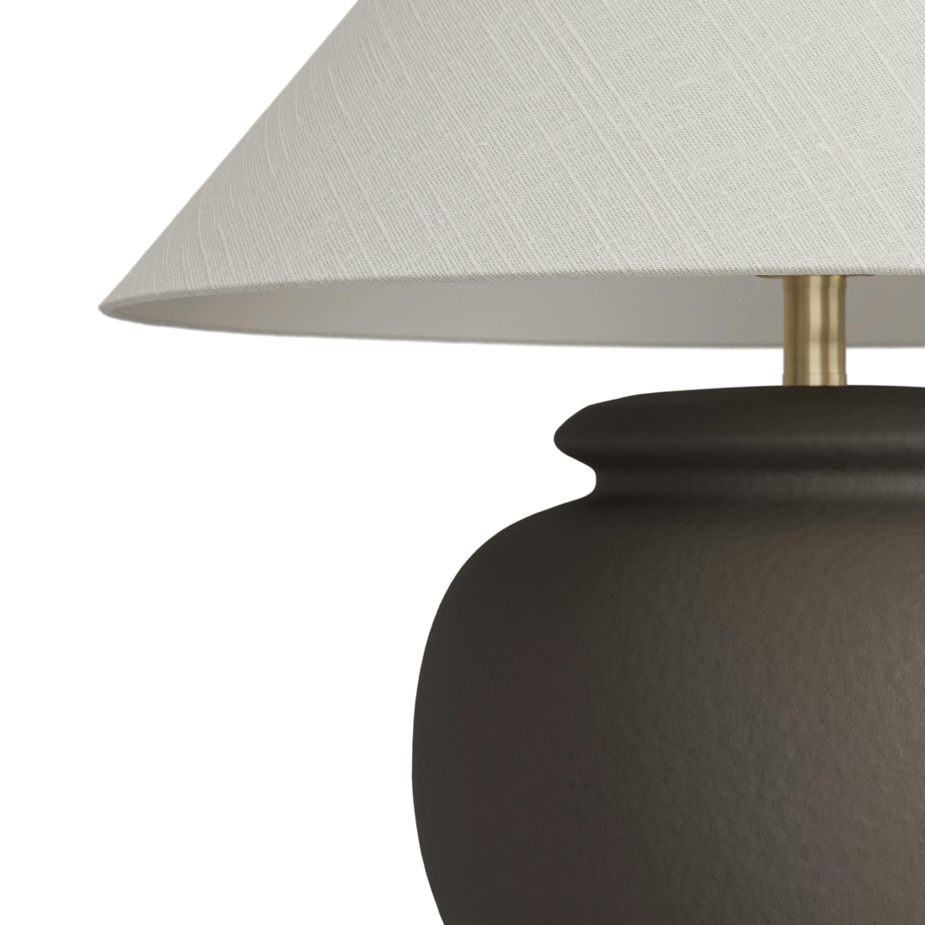 The Grounded Ceramic Table Lamp