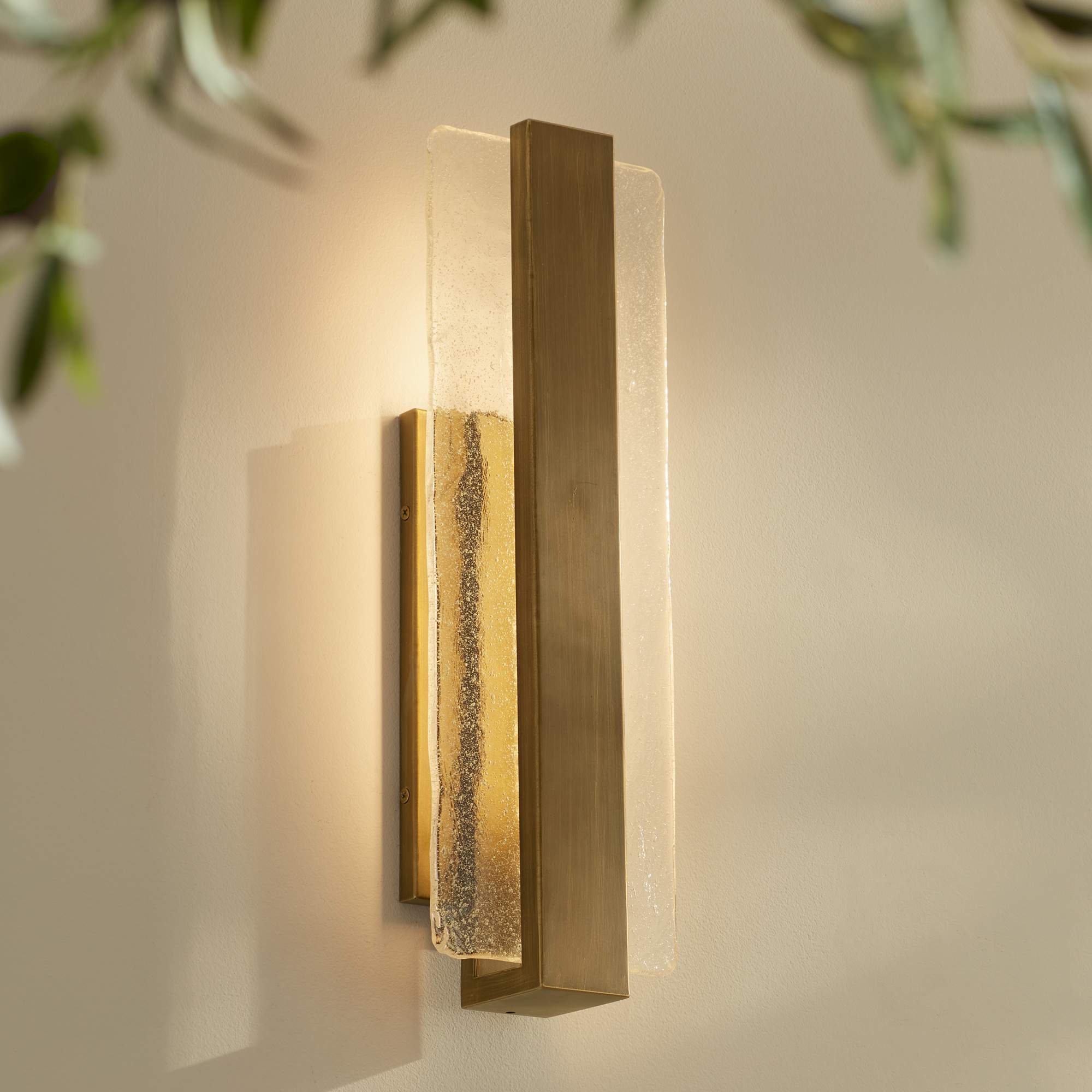 The Curb Appeal Brass Outdoor Light