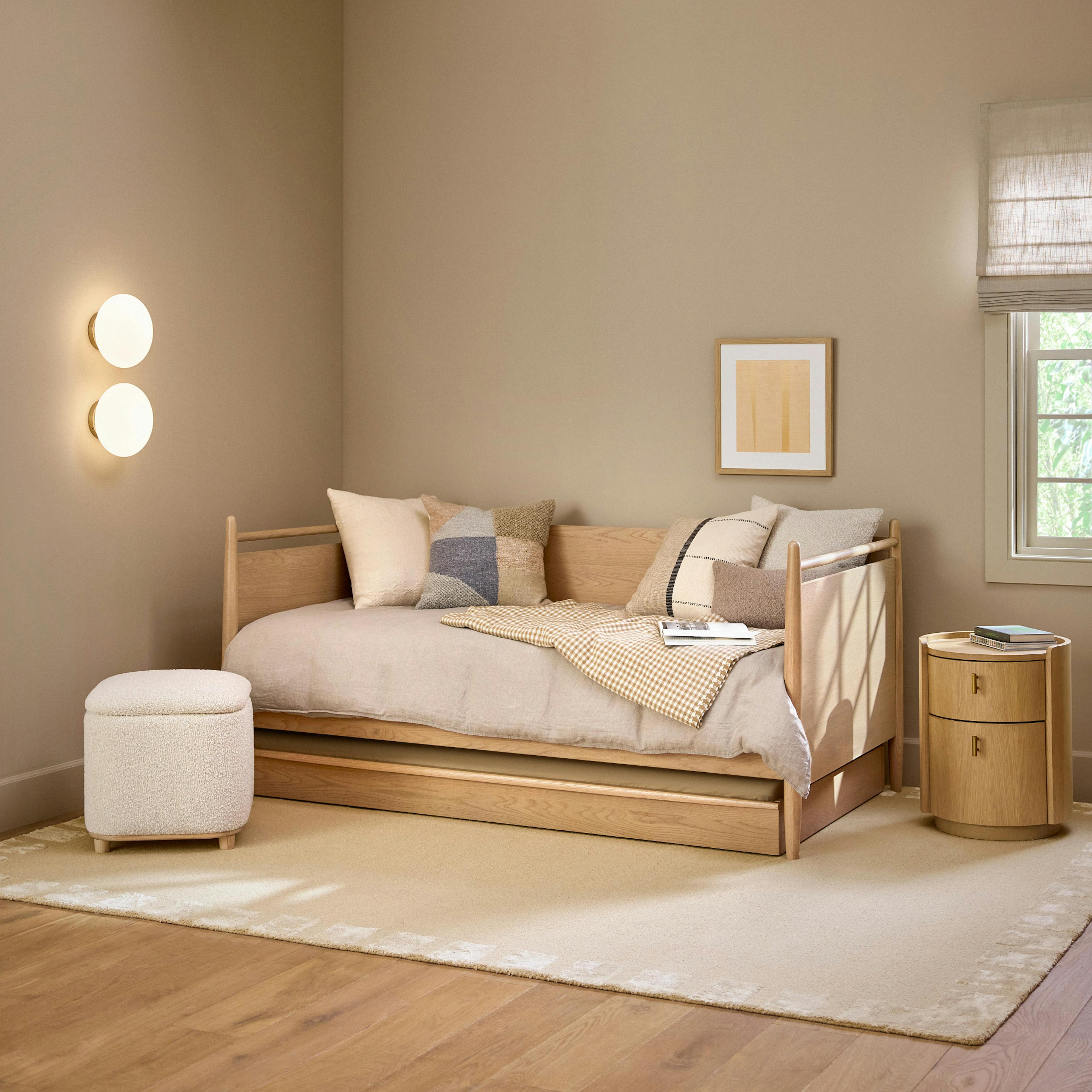 The Warm Glow Brass Sconce